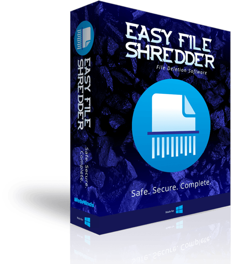 Easy File Shreder box