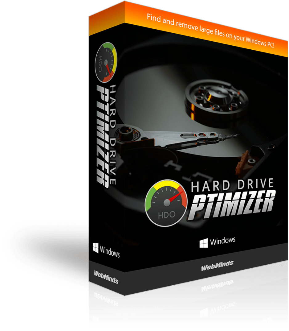 Hard Drive Optimizer box